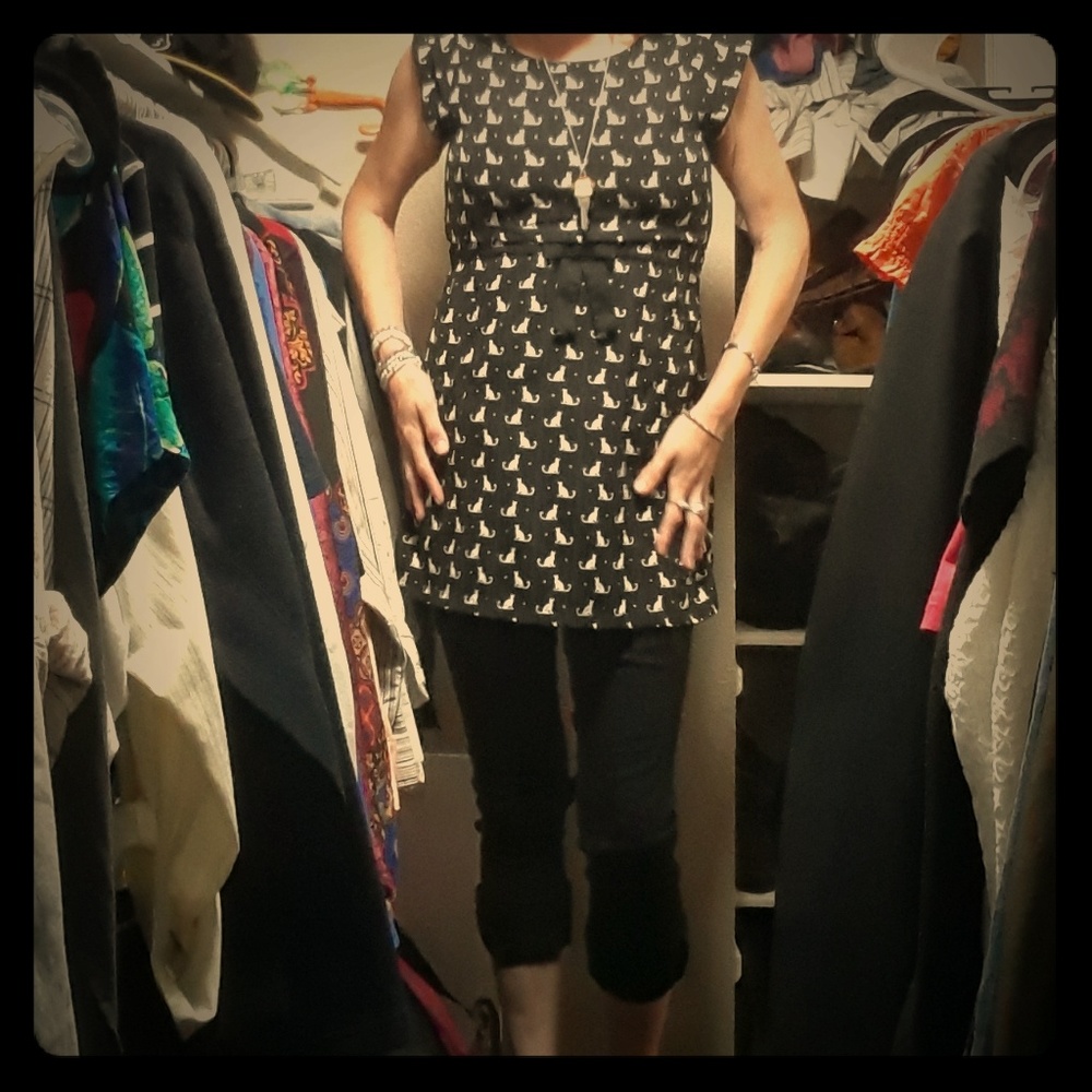 Cute Black Cat Dress